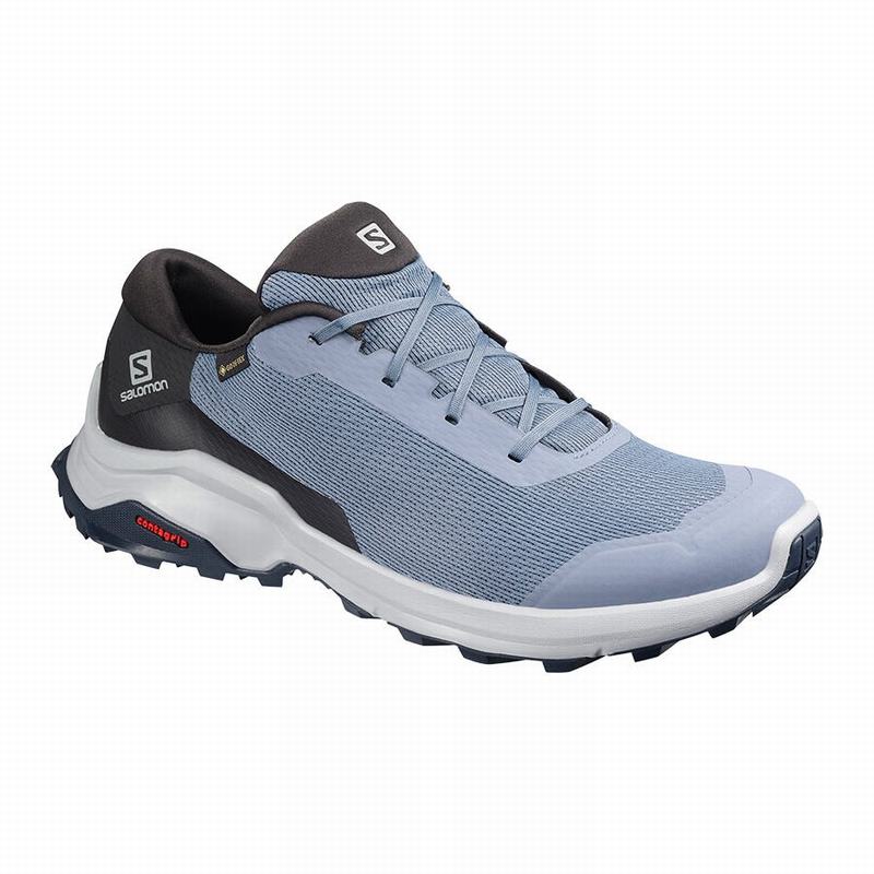 Salomon X REVEAL GORE-TEX Zapatillas Trekking Hombre - Azules / Negras - Colombia (76258-HPYQ)